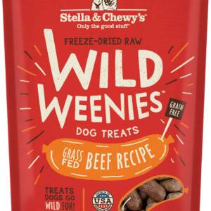 Stella & Chewy?s Beef Wild Weenies Freeze-Dried Raw Dog Treats 326g
