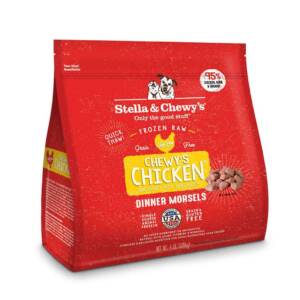 STELLA & CHEWY?S CHEWY?S CHICKEN FROZEN RAW DINNER MORSELS DOG FOOD 1.8kg