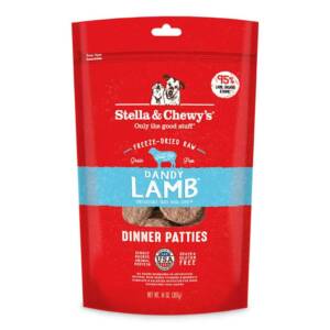 Stella & Chewy?s Dandy Lamb Dinner Patties Freeze-Dried Raw Dog Food 709g
