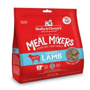 Stella & Chewy?s Dandy Lamb Meal Mixers Freeze-Dried Raw Dog Food Topper 510g