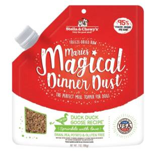 Stella & Chewy?s Marie?s Magical Dinner Dust Duck Duck, Goose Recipe Freeze-Dried Raw Dog Food Topper 198g