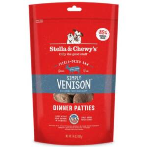 Stella & Chewy?s Freeze-Dried Raw Simply Venison Dinner Patties Dog Food 709g
