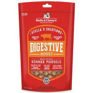 Stella & Chewy?s Stella?s Solutions Digestive Boost Freeze-Dried Raw Grass-Fed Beef Dinner Morsels Dog Food 368g