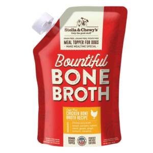 STELLA & CHEWY?S BOUNTIFUL BONE BROTH CAGE-FREE CHICKEN RECIPE DOG FOOD TOPPER 453g