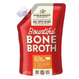 STELLA & CHEWY?S BOUNTIFUL BONE BROTH GRASS-FED BEEF RECIPE DOG FOOD TOPPER 453g