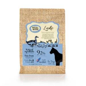 WISHBONE Lake ? Cage-free, New Zealand Duck Grain-Free Dry Dog Food 10.89kg