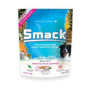 SMACK Rockin? Rockfish Recipe Dehydrated Raw Dog Food 210g