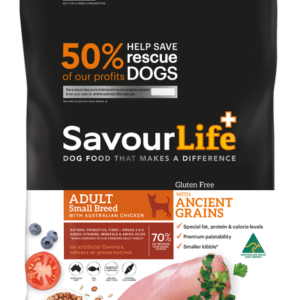SAVOURLIFE Ancient Grains and Chicken Recipe Small Breed Adult Dry Dog Food 20kg
