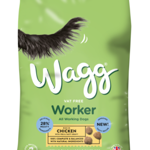 WAGG WORKER DOG WITH CHICKEN, VEG AND YUCCA EXTRACT DRY DOG FOOD 16KG