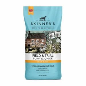 SKINNER?S FIELD & TRIAL PUPPY & JUNIOR DUCK & RICE DRY DOG FOOD 15KG