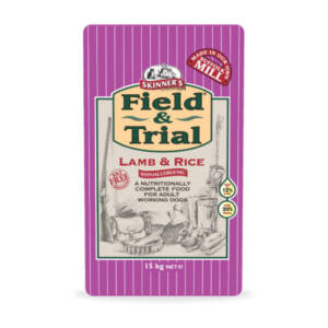 SKINNER?S FIELD & TRIAL LAMB & RICE ADULT DRY DOG FOOD 15KG