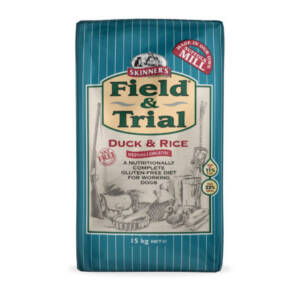 SKINNER?S FIELD & TRIAL DUCK & RICE ADULT DRY DOG FOOD 15KG