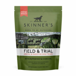 SKINNER?S FIELD & TRIAL DIGESTIVE & DENTAL WITH PEPPERMINT AND CHARCOAL DOG TREATS 90G