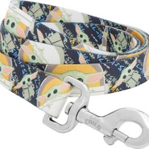 STAR WARS THE MANDALORIAN?S THE CHILD Dog Leash, LG ? Length: 6-ft, Width: 1-in