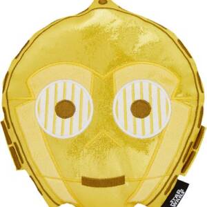 STAR WARS C-3PO Round Plush Squeaky Dog Toy