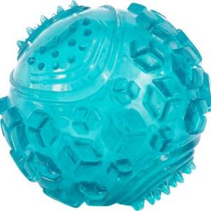 ZippyPaws ZippyTuff Squeaker Ball Dog Toy, Teal, Small