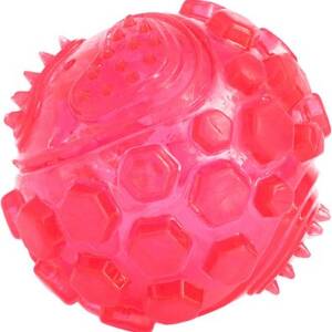 ZippyPaws ZippyTuff Squeaker Ball Dog Toy, Pink, Large