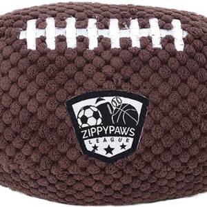 ZippyPaws SportsBallz Football Dog Toy