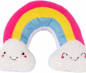 ZippyPaws Rainbow Squeakie Pattiez Dog Toy
