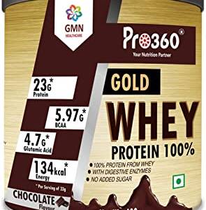 Pro360 Gold Chocolate Whey Protein Powder 400g