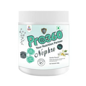 Pro360 Nephro Low Protein Vanilla Blend for Renal Care 400g