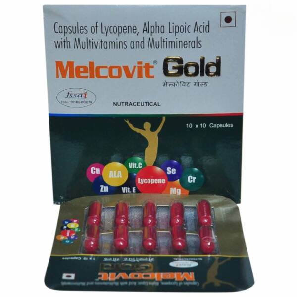 Melcovit Gold Capsule 10's