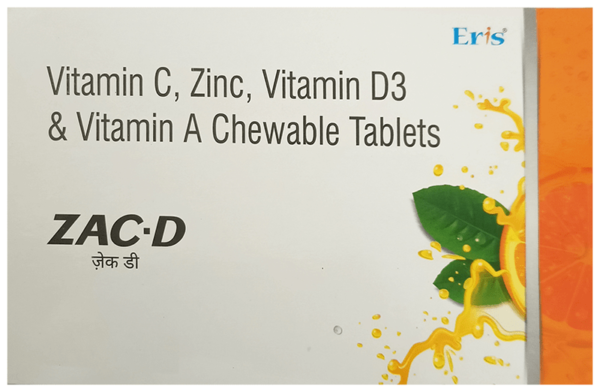 Zac-D Chewable Tablet 15's