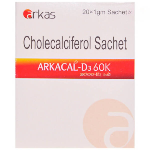 Arkacal D3 60K Sachet 1g