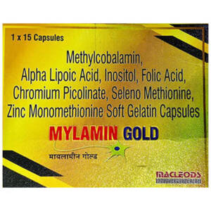 Mylamin Gold Capsule 15's