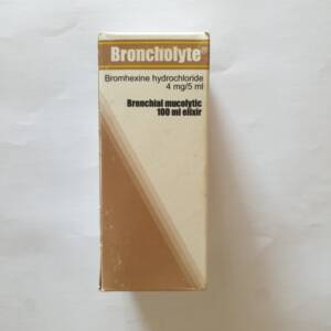 BRONCHOLYTE SYRUP (BROMHEXINE HYDROCHLORIDE 4MG/5ML)