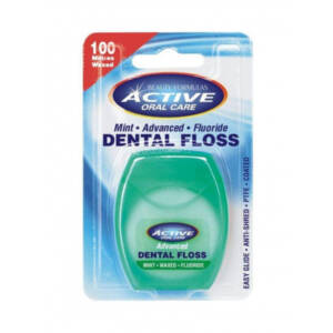 Active Oral Care Advanced Mint Fluoride Dental Floss