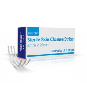 Blue Dot Sterile Skin Closure Strips