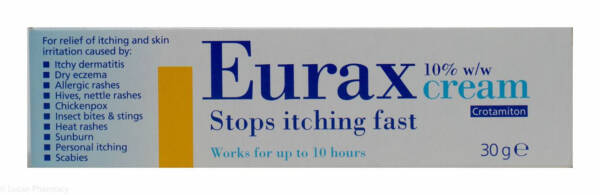 Eurax 10% w/w Cream Crotamiton ? 30g #P