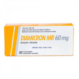 Diamicron Mr (Gliclazide) 60Mg