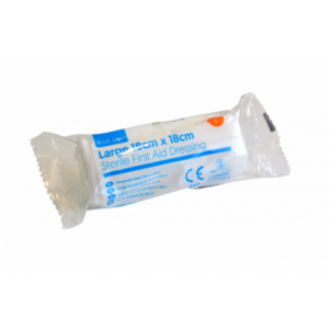 Blue Dot Sterile First Aid Dressing 18cm x 18cm