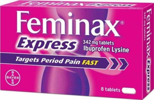 FEMINAX EXPRESS 342MG X 8 TAB