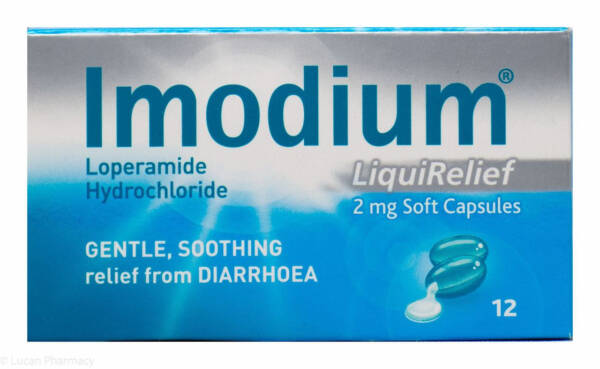 Imodium? LiquiRelief 2mg Soft Capsules ? 12 Capsules #P
