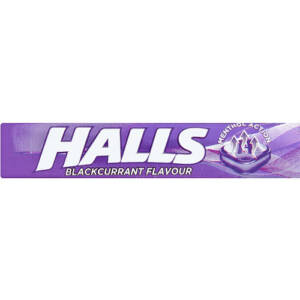 HALLS   B/CURRANT  C/DROPS