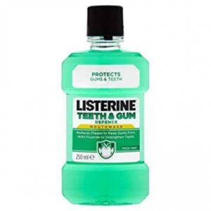 Listerine Teeth and Gum Defense Mouthwash Fresh Mint 250ml