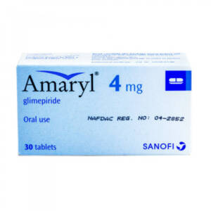 Amaryl (Glimepiride) 4Mg