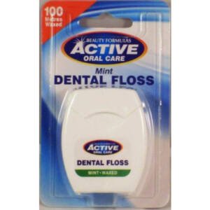 Active Oral Care Mint Dental Floss 100 M