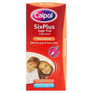 Calpol 6+ Sugar Free Suspension 100ml