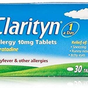 CLARITYN ALLERGY 10 MG TABLETS X30