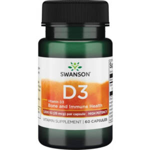 Swanson Vitamin D3 (High Potency) 1000IU
