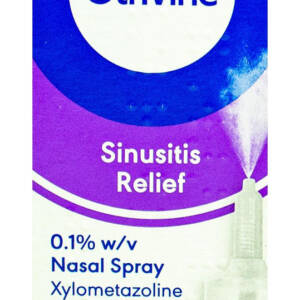 Otrivine? Adult Measured Dose Sinusitis 0.1% w/v Nasal Spray ? 10ml #P