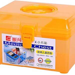 FIRST AID BOX ORANGE SMALL