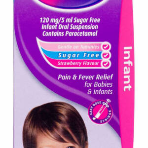 Calpol? 2Months+ Sugar Free Oral Suspension Strawberry Flavour - 140ml #P
