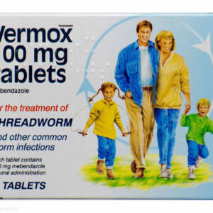 Vermox? 100mg Tablets ? 6 Tablets #P