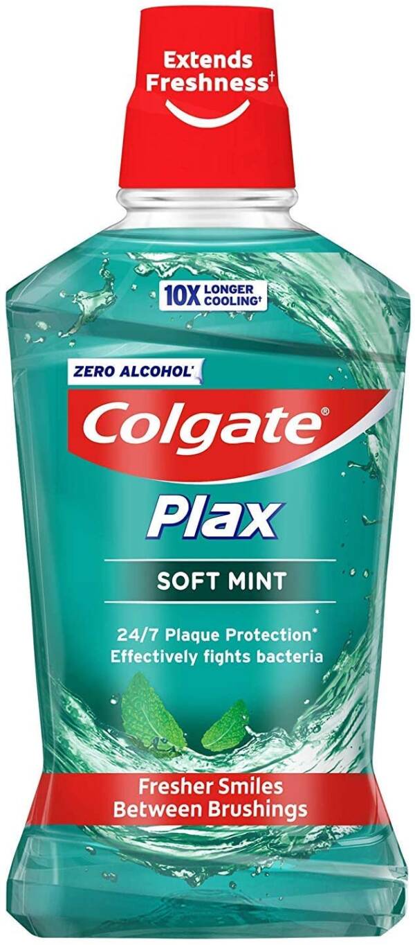 COLGATE PLAX MOUTH WASH SOFT MINT