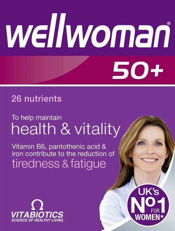 WELLWOMAN 50 + 30 TAB